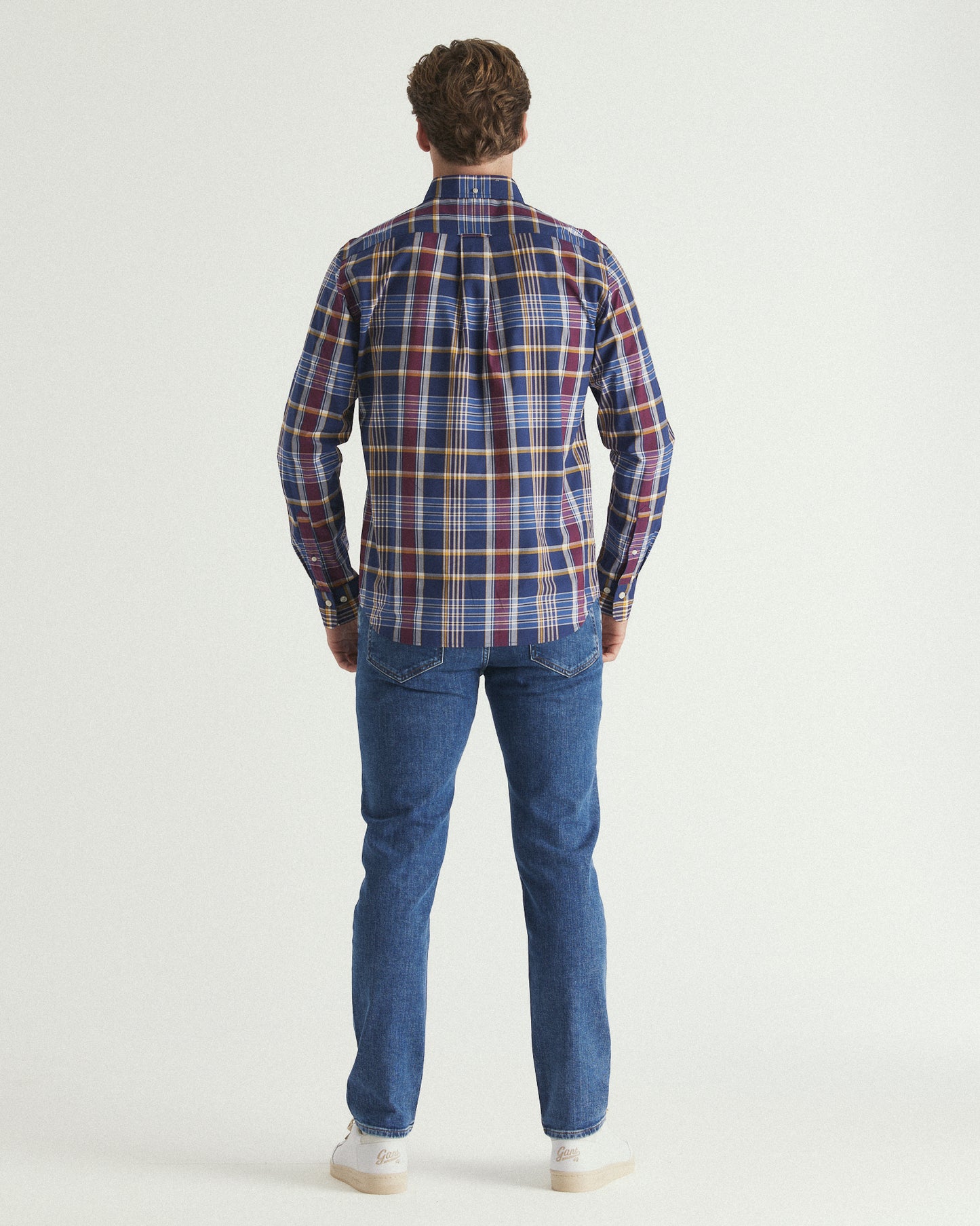 Regular Fit Classic Poplin Check Shirt