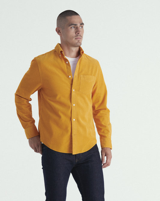 Regular Fit Corduroy Shirt